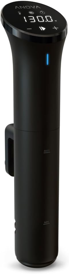 Anova Culinary Sous Vide Precision Cooker Nano 2.0 | Compact 750W Immersion Circulator | Precise Temperature Control | WiFi App Connectivity