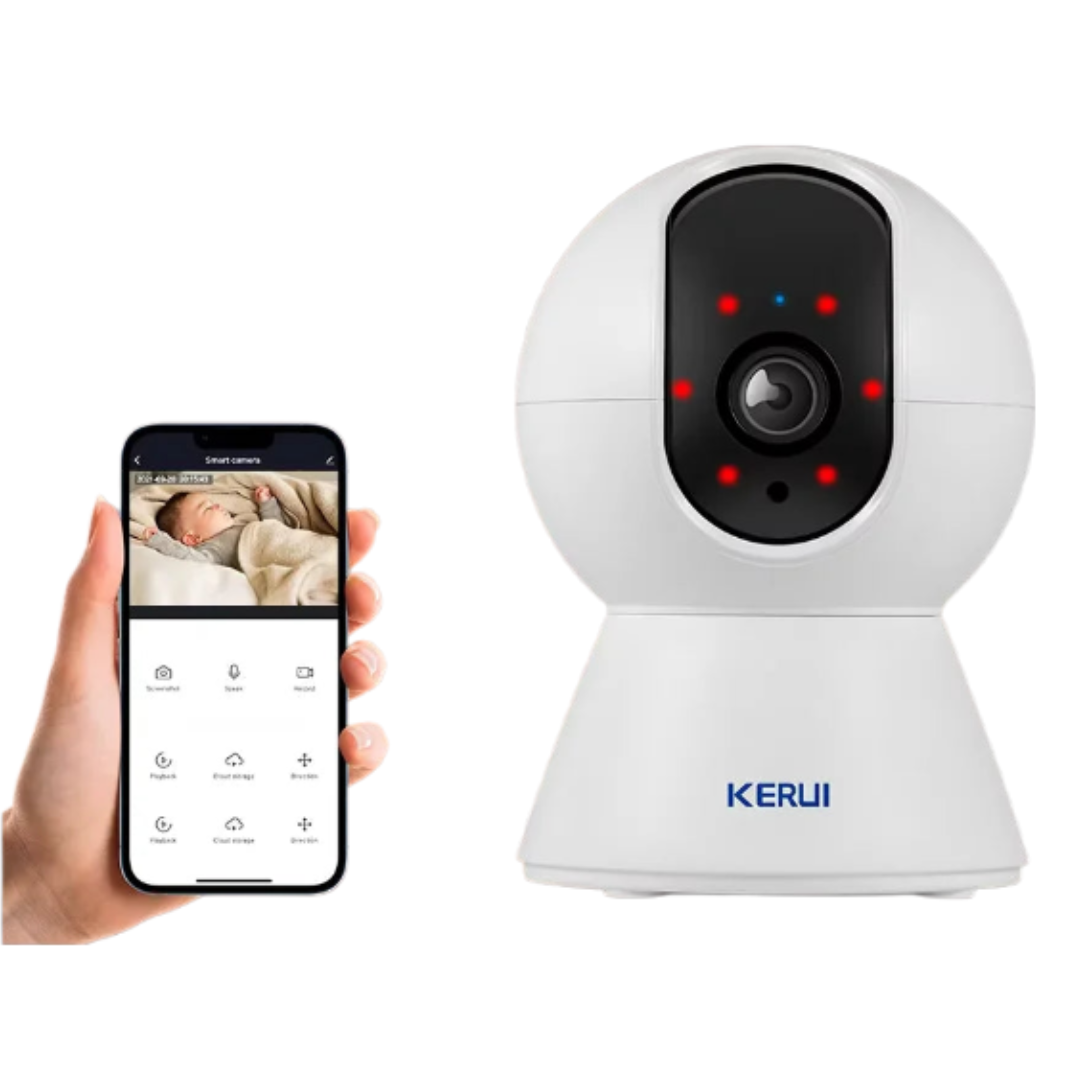 5MP 4K Tuya Mini WiFi Camera | Indoor Smart CCTV - Home Pulse