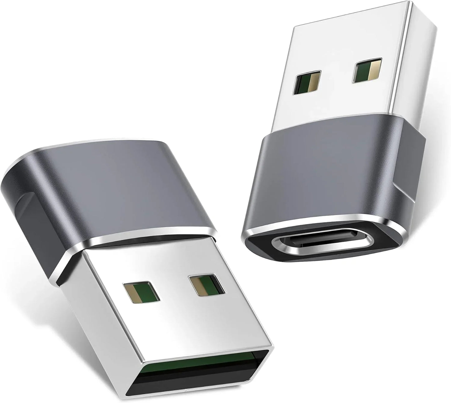 Basesailor USB to USB-C Adapter 2-Pack | OTG Converter | iPhone, iPad & Samsung - Home Pulse