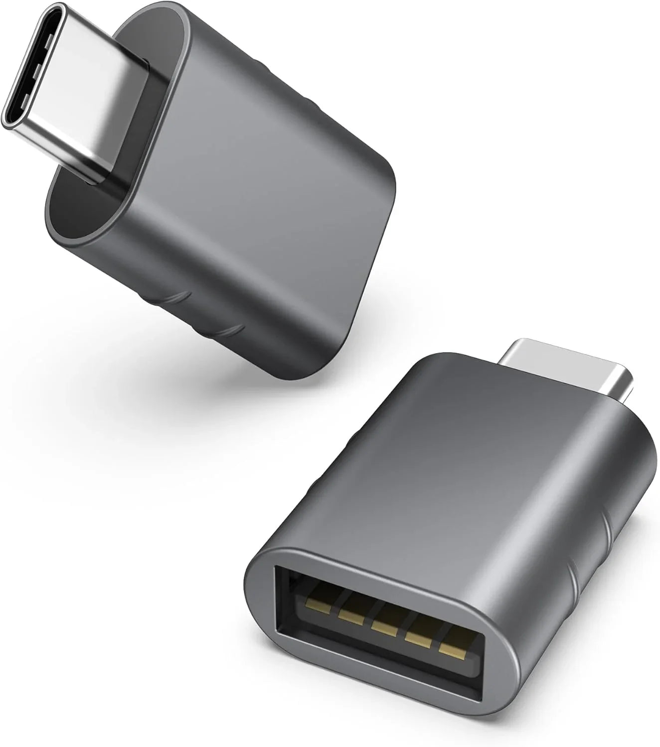 Syntech USB-C to USB Adapter 2-Pack | USB 3.0 Female | MacBook, iPad, iPhone - Home Pulse