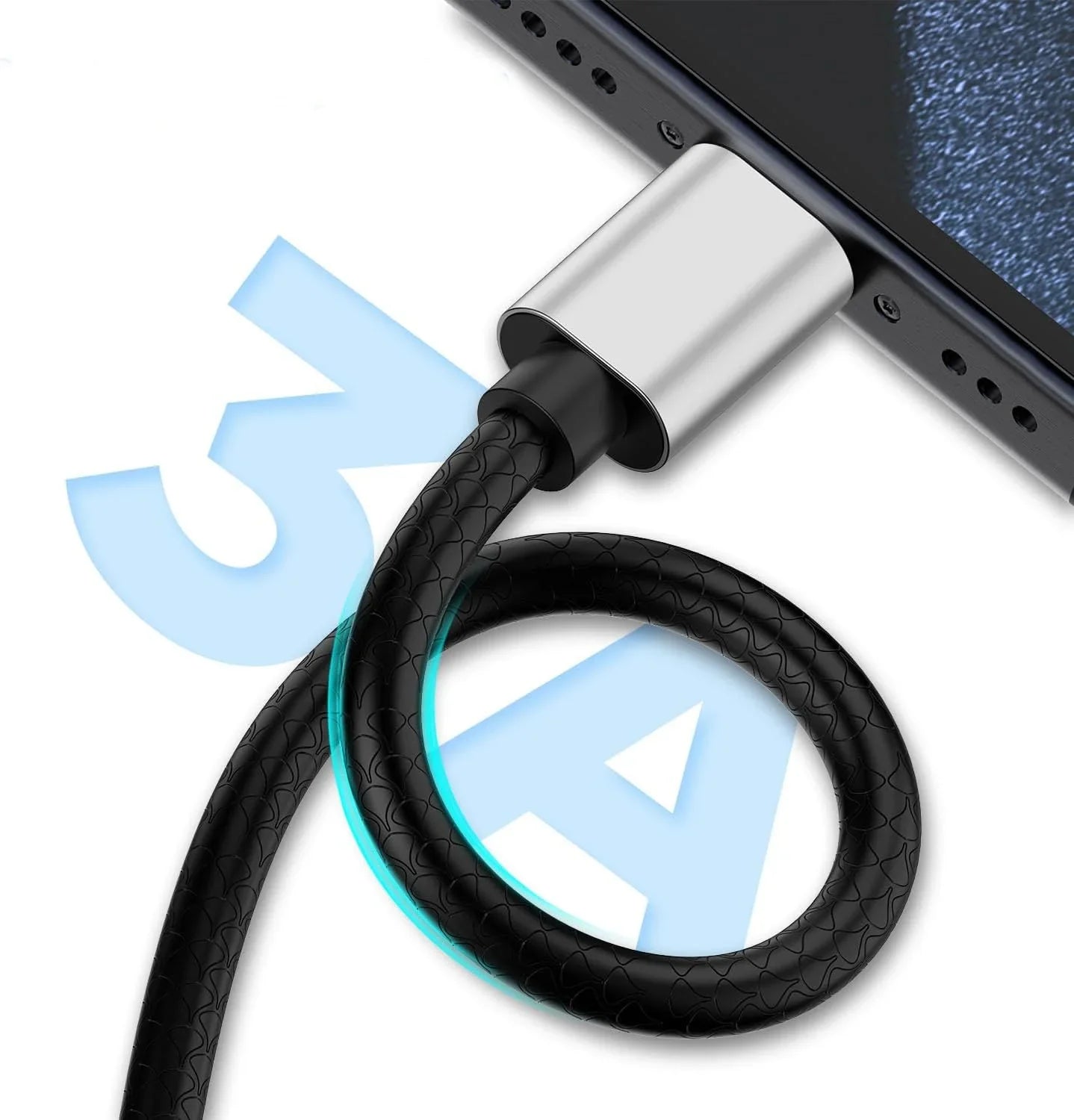 USB-C Cable 2-Pack 10ft | USB-A to USB-C Fast Charger | iPhone & Samsung - Home Pulse