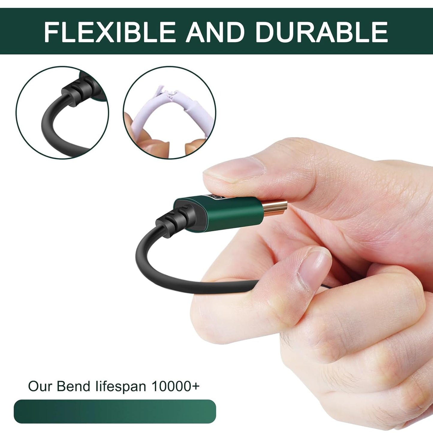Thin HDMI to HDMI Cable 10FT 2 Pack, Ultra Slim & Flexible HDMI Cord Supports High Speed 4K@60Hz 18gbps 2160p 1080p