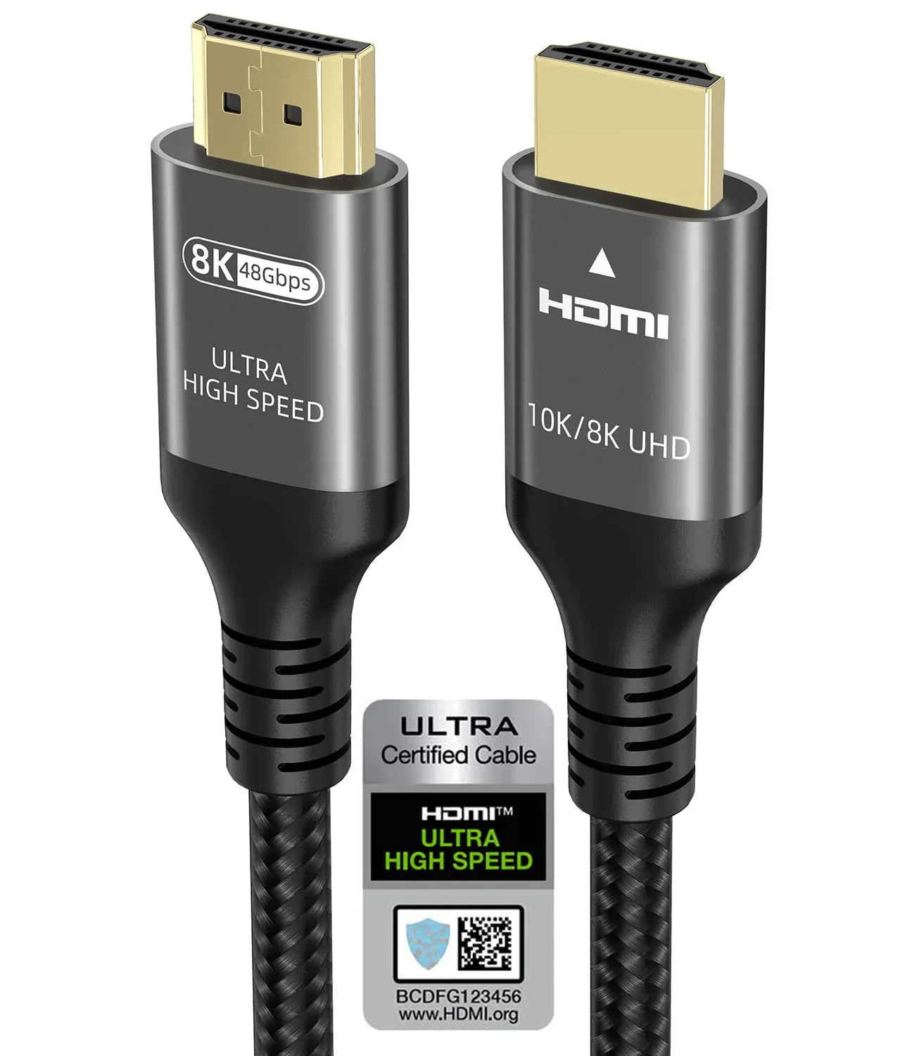 Ultra High Speed HDMI Cable 6.6ft | 48Gbps 8K/4K HDR10+ eARC - Home Pulse