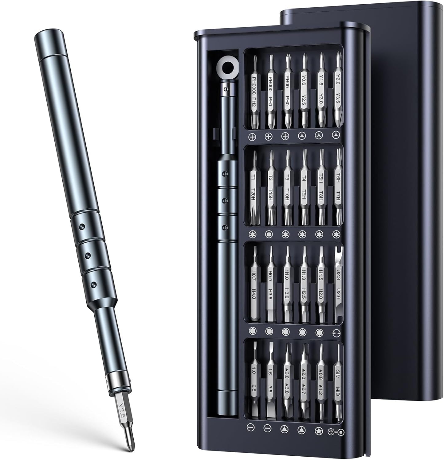 52-in-1 Precision Screwdriver Set – Mini Magnetic Repair Tool Kit with Torx Bits for Electronics, MacBook, iPhone, PS5 & Xbox