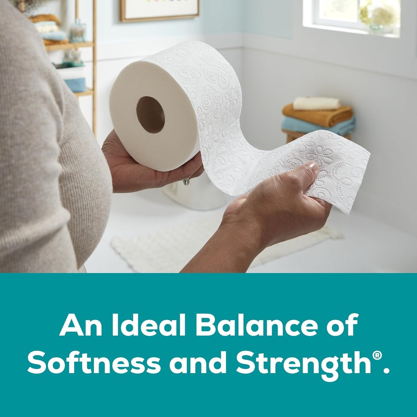 Angel Soft Toilet Paper, 8 Mega Rolls = 32 Regular Rolls, Soft and Strong Toilet Tissue