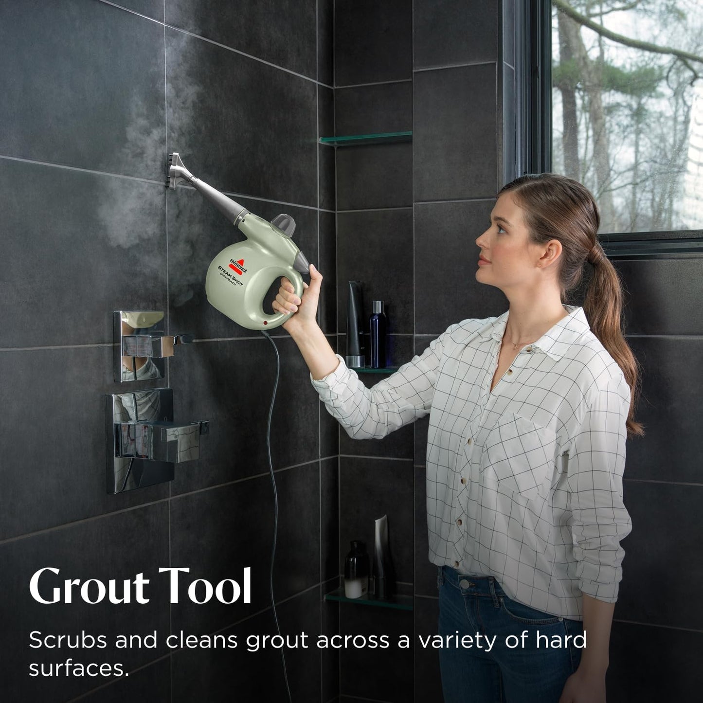 BISSELL® Steam Shot™ OmniReach Handheld Steam Cleaner | Chemical-Free
