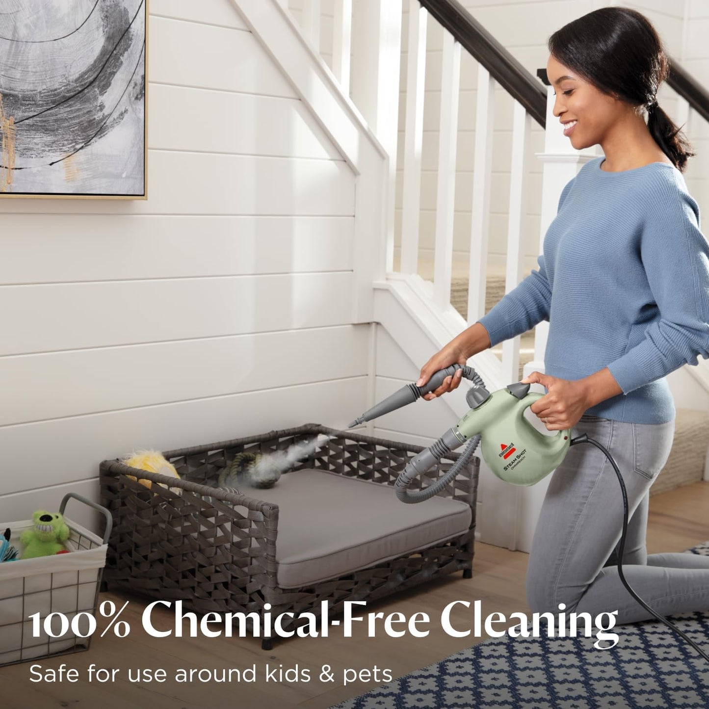 BISSELL® Steam Shot™ OmniReach Handheld Steam Cleaner | Chemical-Free