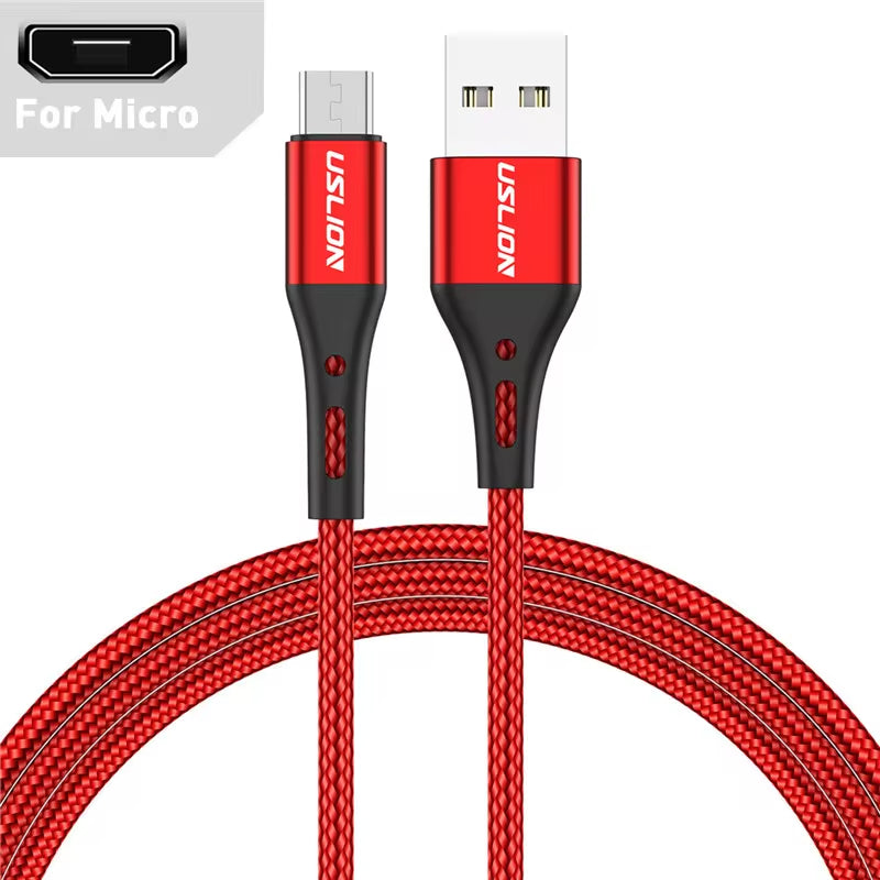 USB Type-C Cable 3A | Fast Charging Nylon Braided | Android & Huawei - Home Pulse