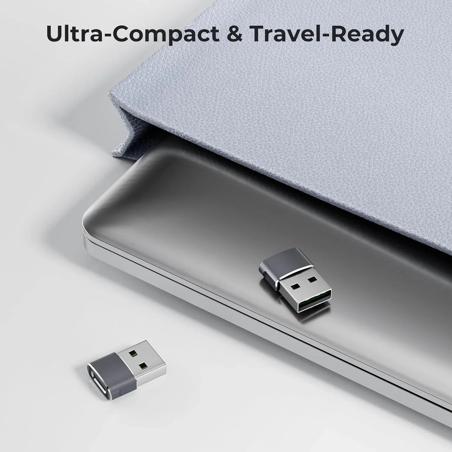 Basesailor USB to USB-C Adapter 2-Pack | OTG Converter | iPhone, iPad & Samsung - Home Pulse