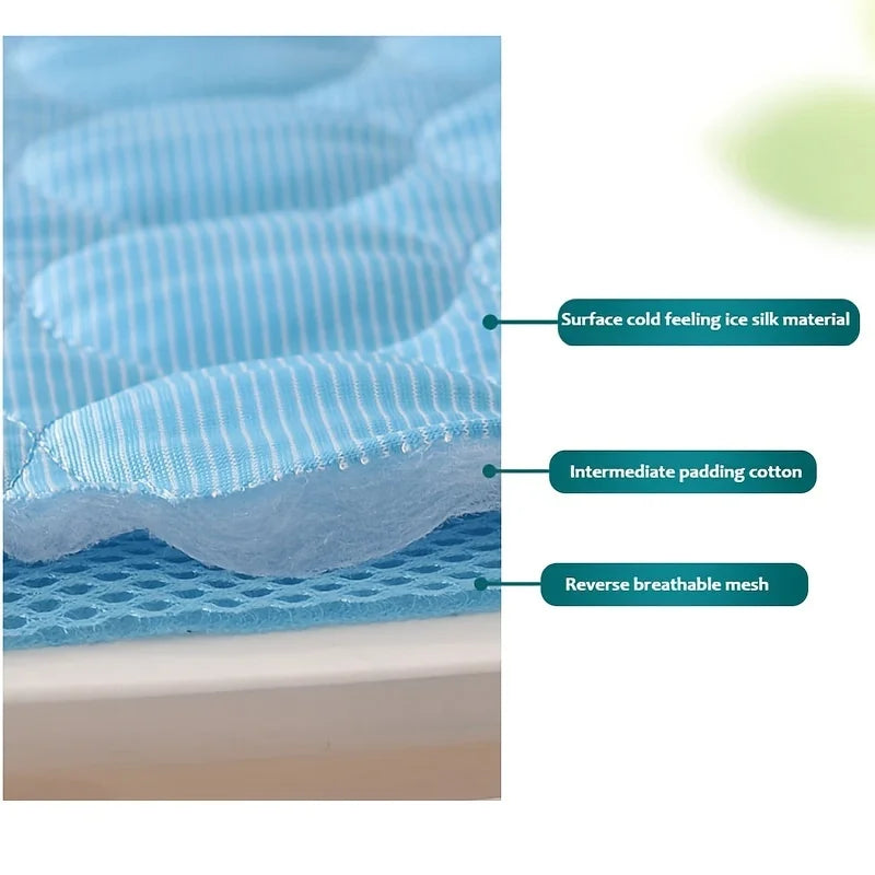 Dog Cooling Mat – Summer Pet Cooling Bed & Ice Pad Blanket for Dogs and Cats – Extra Large, Durable & Washable