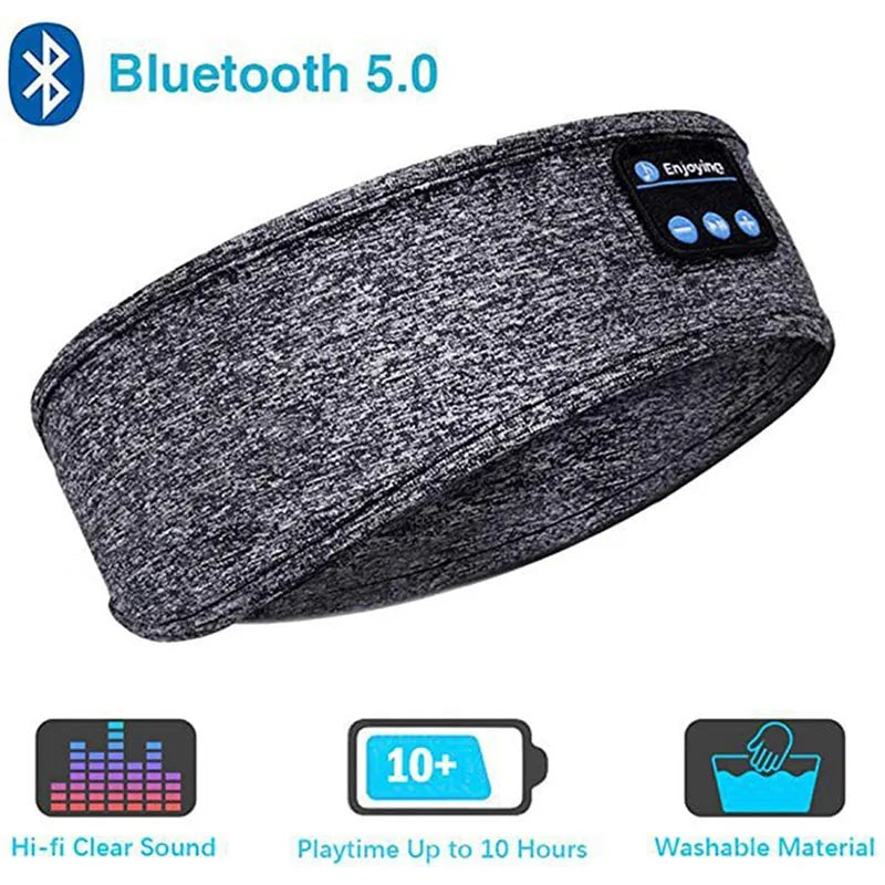 Bluetooth Headband Headphones | Wireless Sports & Sleep Eye Mask with Music - Home Pulse