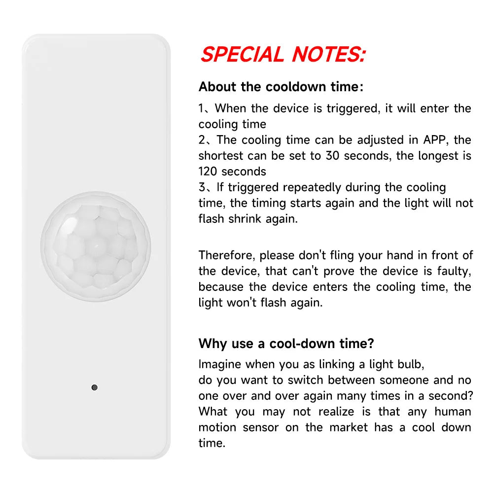 Tuya PIR Motion Sensor | WiFi Zigbee Smart Body Detector - Home Pulse