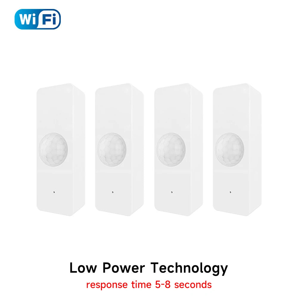Tuya PIR Motion Sensor | WiFi Zigbee Smart Body Detector - Home Pulse