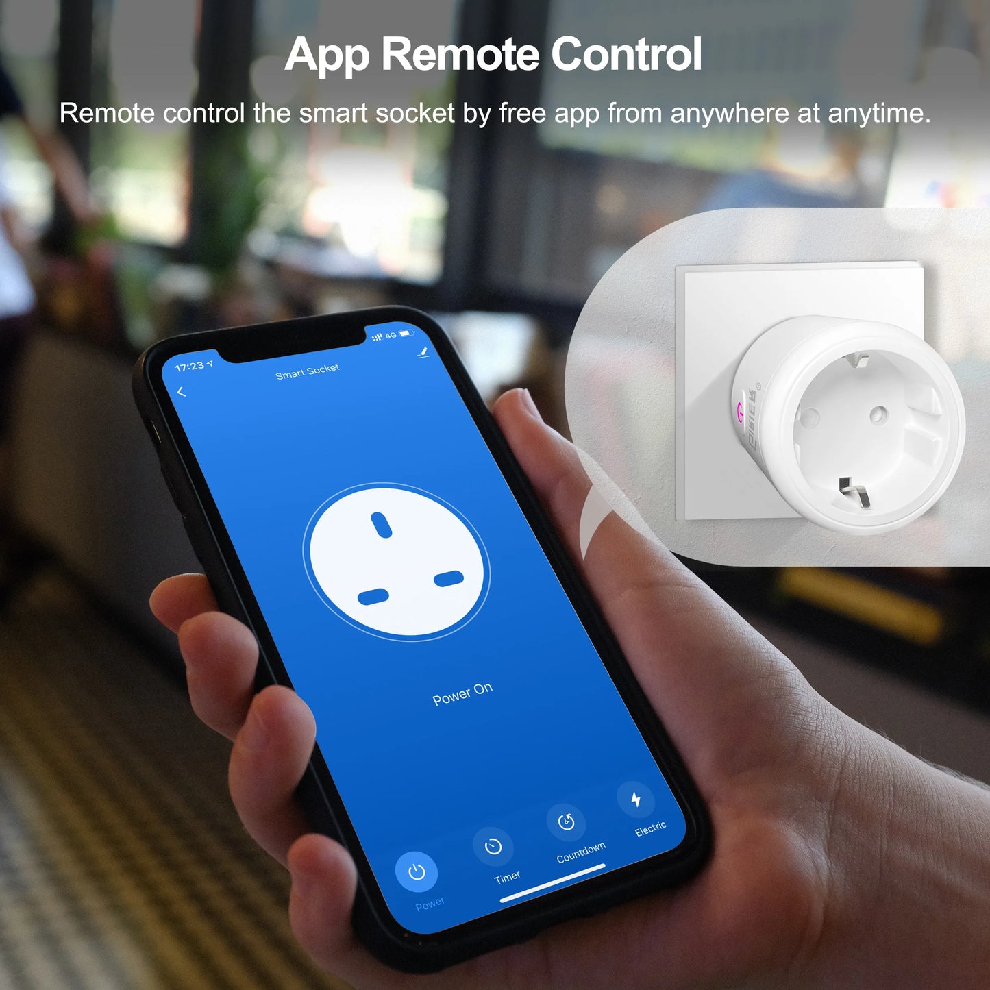Smart WiFi Plug EU 20A | Power Monitoring | Alexa & Google Home - Home Pulse