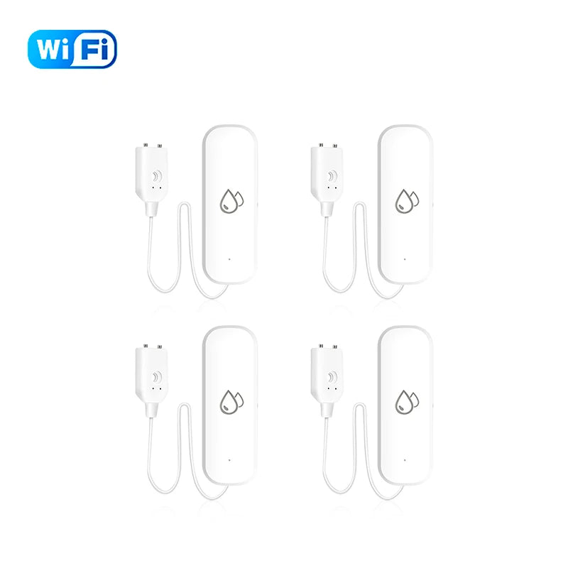 Tuya WiFi/Zigbee Water Leak Sensor | Smart Flood Detector with App Control - Home Pulse