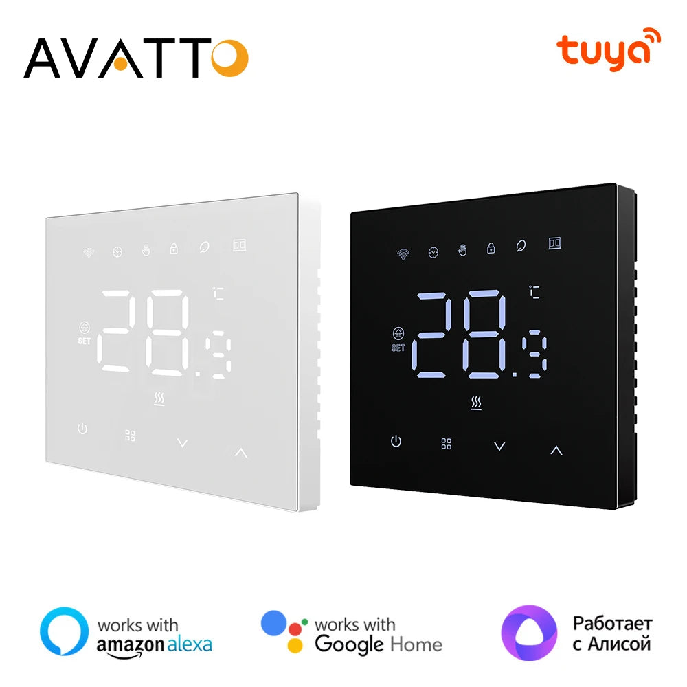 Tuya WiFi Smart Thermostat | Temperature Controller for Electric & Gas Boiler - Home Pulse