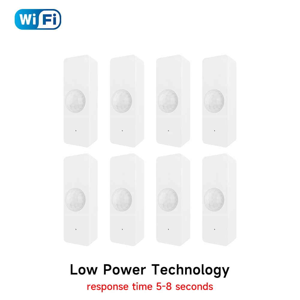 Tuya PIR Motion Sensor | WiFi Zigbee Smart Body Detector - Home Pulse