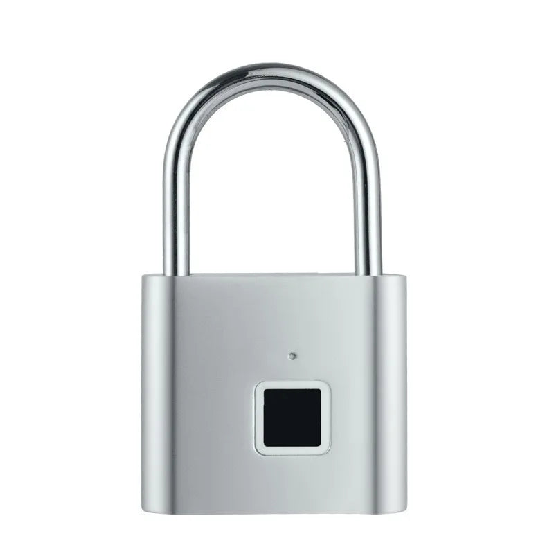 Smart Fingerprint Padlock | Waterproof Outdoor Lock with Rechargeable Battery - Home Pulse