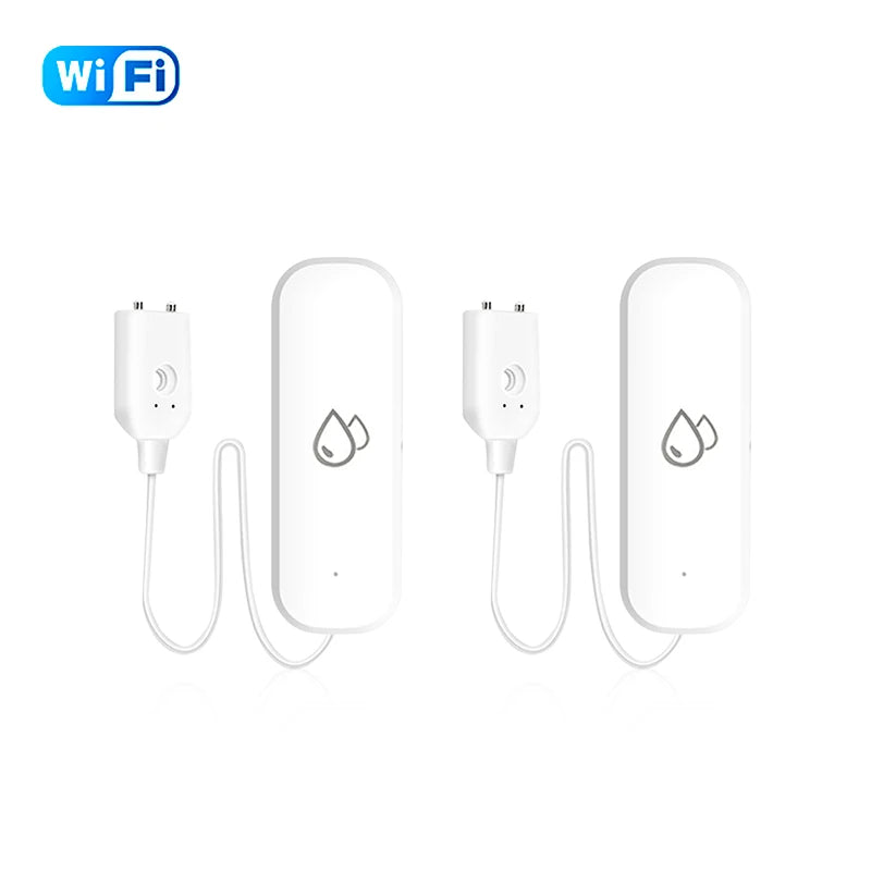 Tuya WiFi/Zigbee Water Leak Sensor | Smart Flood Detector with App Control - Home Pulse