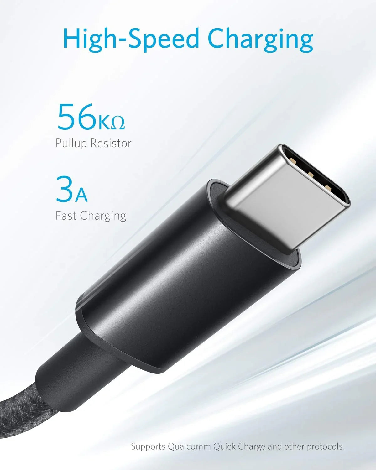Anker USB-C to USB-A Cable 2-Pack 6ft | Fast Charging Nylon | Samsung & LG - Home Pulse