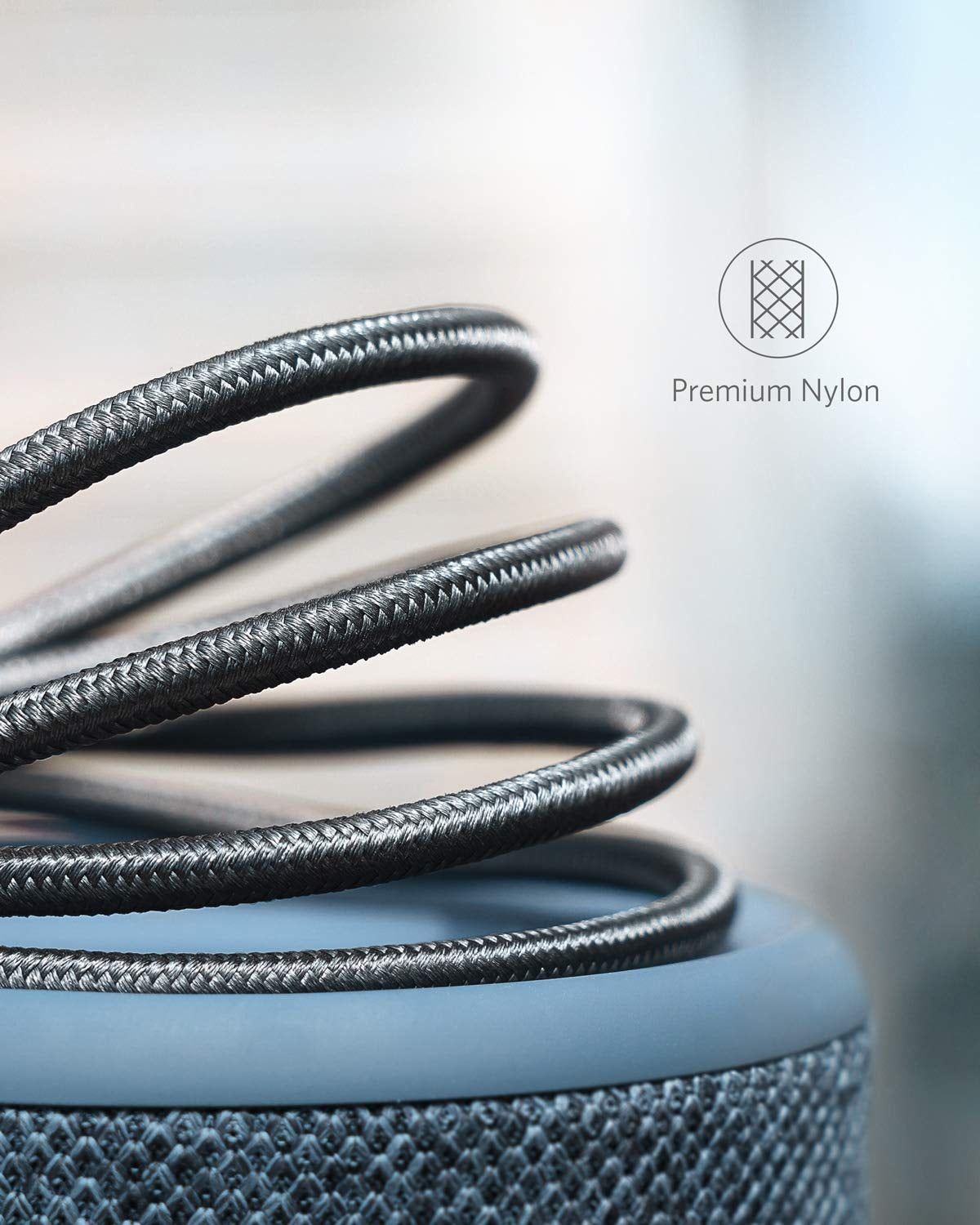 Anker USB-C to USB-A Cable – 2-Pack 6FT Nylon Fast Charging for Samsung Galaxy, LG, and Other USB-C Devices