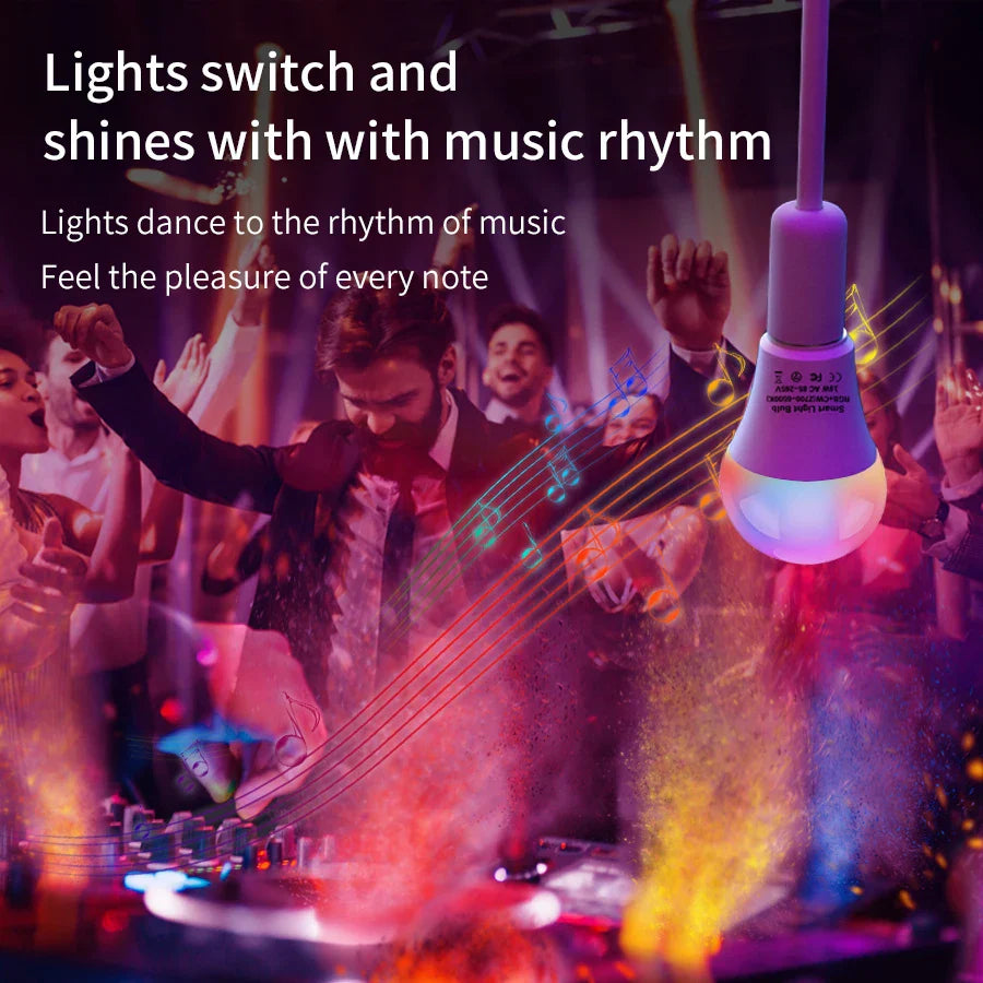 Smart LED Bulb RGB E27 | WiFi Light 10W/15W/20W Works with Alexa & Google - Home Pulse