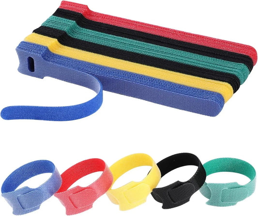 120PCS Reusable Cable Ties 6 Inch | Multi-Purpose Wire & Cord Organizer 