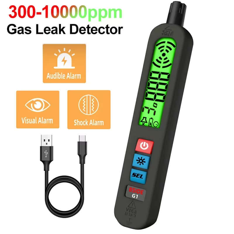 G1 Professional Gas Leak Detector | Natural Gas & LPG Analyzer - Home Pulse
