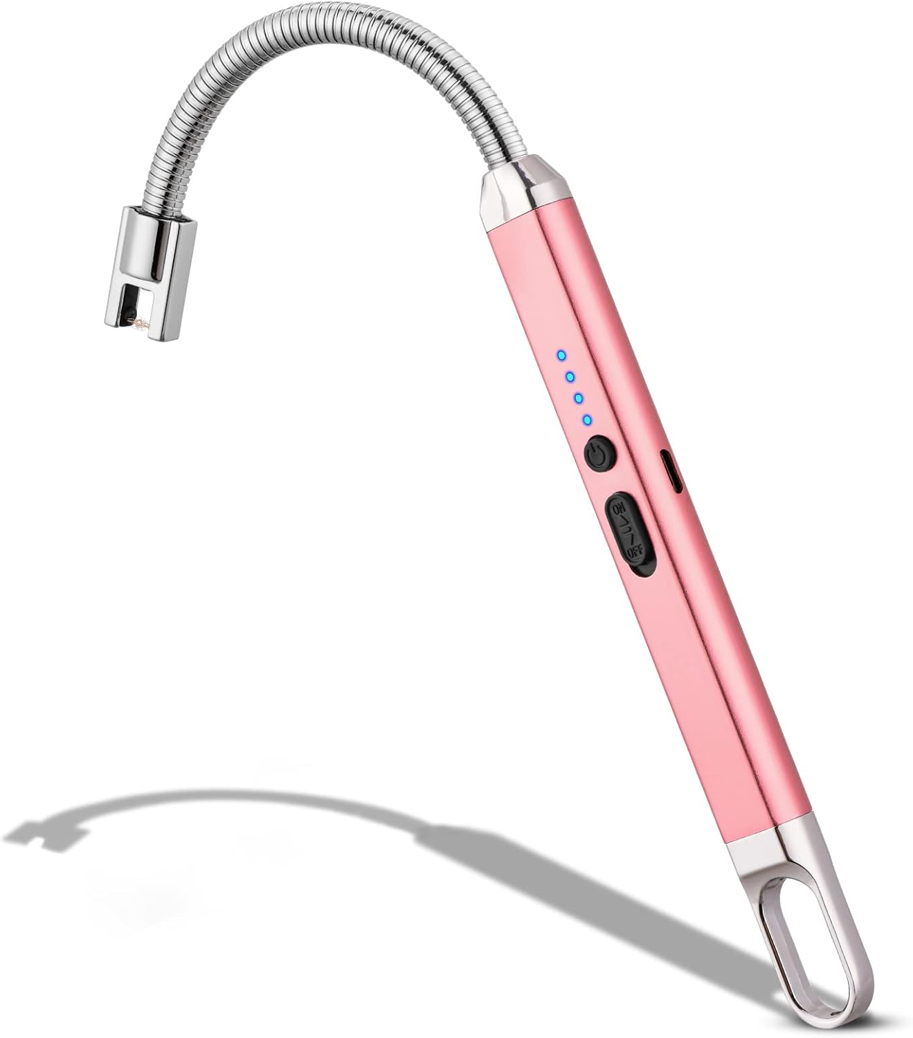 USB Rechargeable Electric Candle Lighter – Windproof Arc Lighter, Gift for Mom & Dad