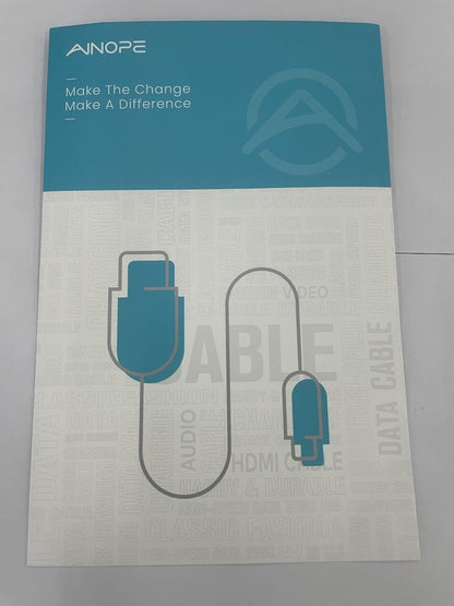 AINOPE USB-C to USB-C Cable 10ft | 240W Fast Charging | Right Angle Cord - Home Pulse