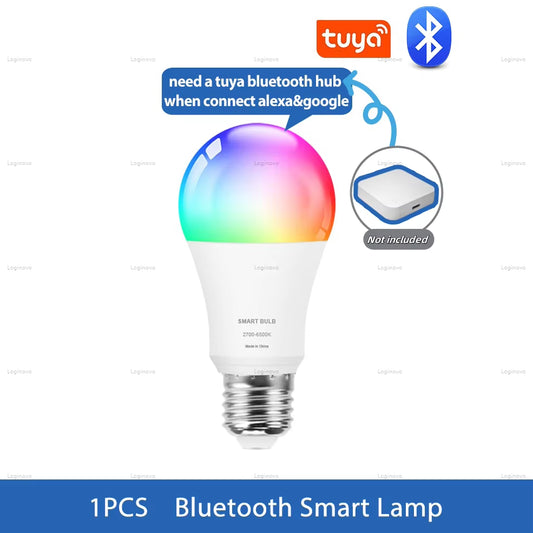 LED Bulb RGB E27 | WiFi & Bluetooth | Alexa & Google Home - Home Pulse