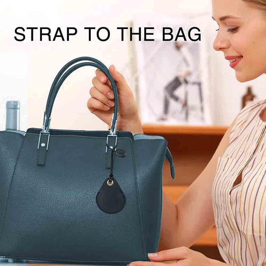 AirTag Keyring Holder 4-Pack | PU Leather Sleeve & Strap | Apple GPS - Home Pulse