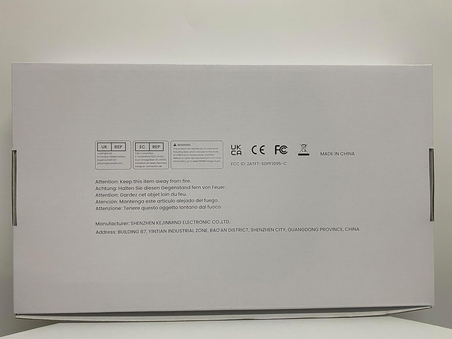 Frameo 10.1" WiFi Digital Photo Frame – HD IPS Touch Screen, 32GB Storage