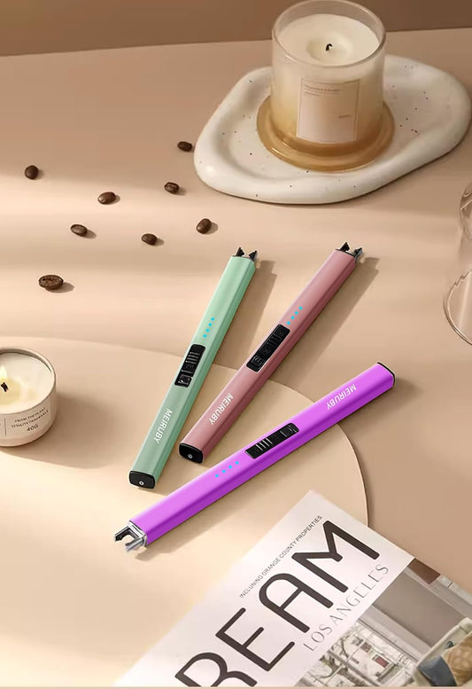 Rechargeable Electric Candle Lighter | Windproof USB Arc | Gift for Mom - Home Pulse