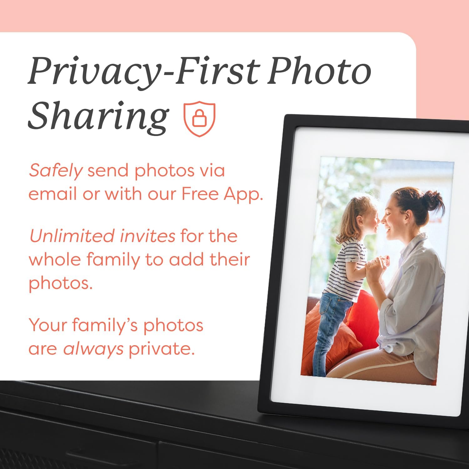 Skylight WiFi Digital Picture Frame 10-Inch – Touch Screen, Instant Photo Sharing, Easy Setup – Smart Digital Photo Frame for Families & Gifts