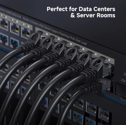 Cable Matters Cat6 Ethernet Cable 25ft | 10Gbps 550MHz | LAN & Gaming - Home Pulse