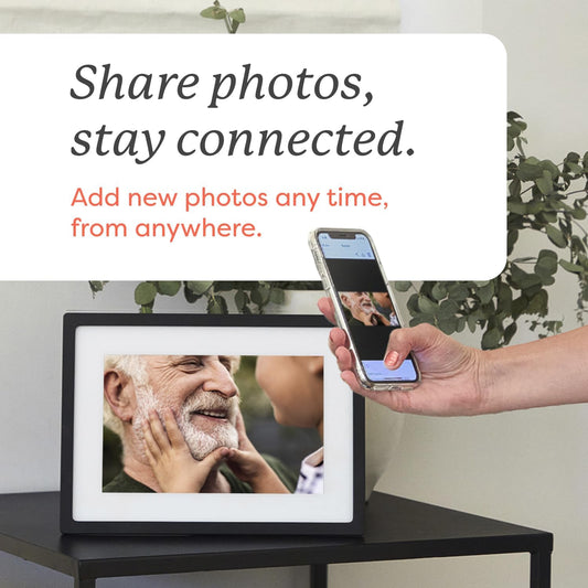 Skylight Digital Photo Frame 10" | WiFi Touch Screen | Instant Sharing - Home Pulse