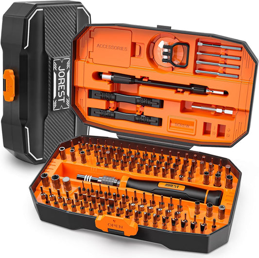 152 in 1 Precision Screwdriver Set – Magnetic Repair Tool Kit with Torx, Triwing & Pentalobe Bits for Electronics, Laptop, iPhone, PS5 & Xbox
