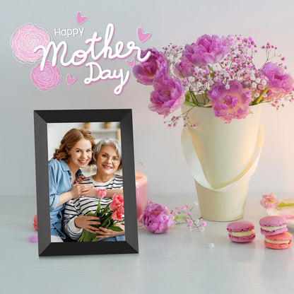 Frameo 10.1" WiFi Digital Photo Frame – HD IPS Touch Screen, 32GB Storage
