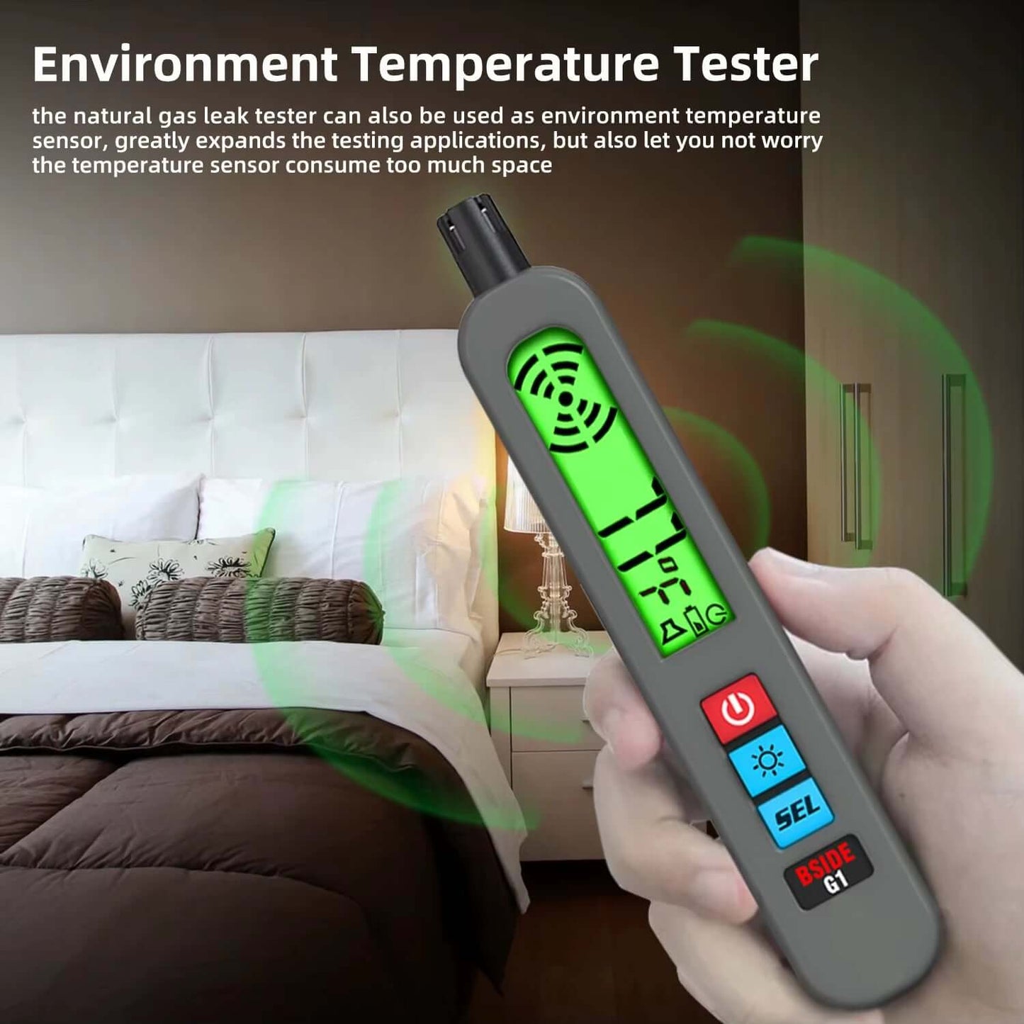 G1 Professional Gas Leak Detector | Natural Gas & LPG Analyzer - Home Pulse
