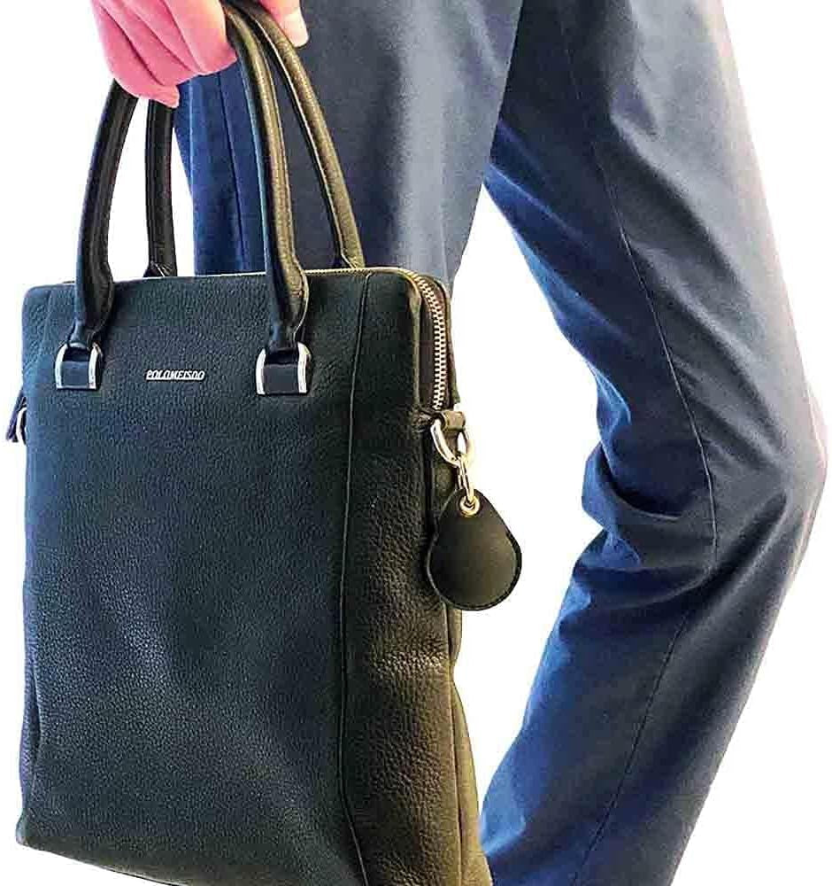 Keyring Holder for AirTag [4-Pack] | Hidden PU Leather Protective Sleeve | Carabiner & Soft Strap | Compatible with Apple AirTag GPS Tracker (2021–2023)