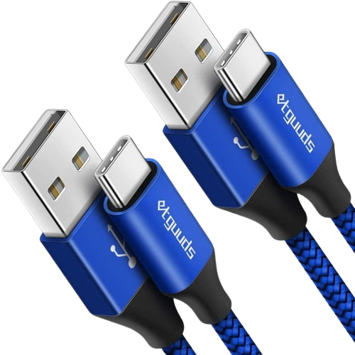 Charge faster and safer with the etguuds USB to USB-C Cable