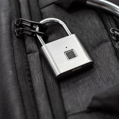 Smart Fingerprint Padlock | Waterproof Keyless Door Lock with USB-C Rechargeable - Home Pulse