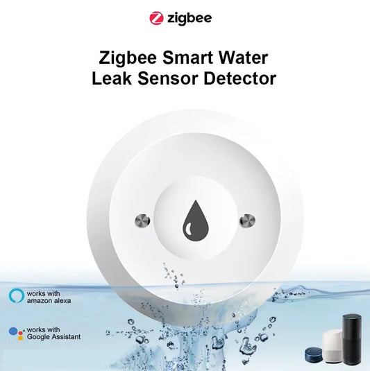 Ewelink Zigbee Water Leak Sensor | Smart Flood Detector with App Monitoring - Home Pulse