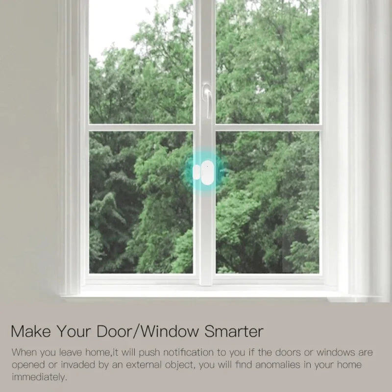 Ewelink Zigbee Door & Window Sensor | Wireless Smart Alarm Works with Alexa - Home Pulse