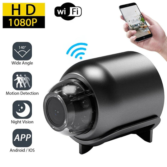 X5 Mini Camera 1080P | Wireless Portable Cam with Night Vision & Motion Detection - Home Pulse