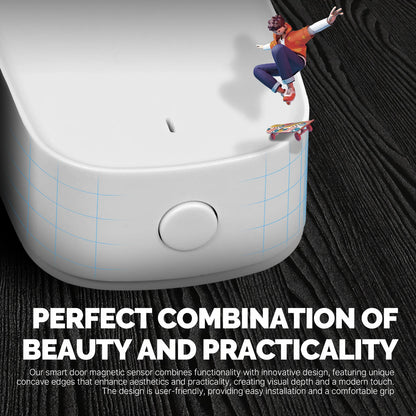 Tuya Zigbee Door & Window Sensor | Smart Home Security Alarm with App Control - Home Pulse