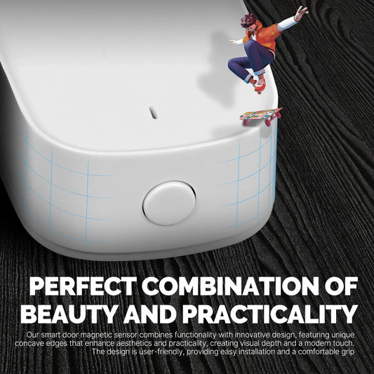 Tuya Zigbee Door & Window Sensor | Smart Home Security Alarm with App Control - Home Pulse