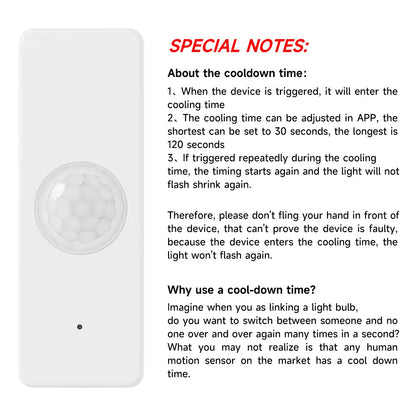 Tuya PIR Motion Sensor | WiFi Zigbee Smart Body Detector - Home Pulse