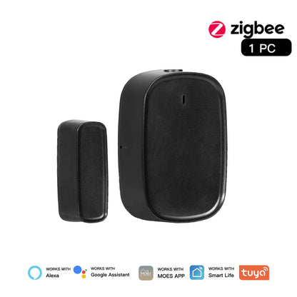 Tuya Zigbee Door & Window Sensor | Smart Home Security Alarm with App Control - Home Pulse